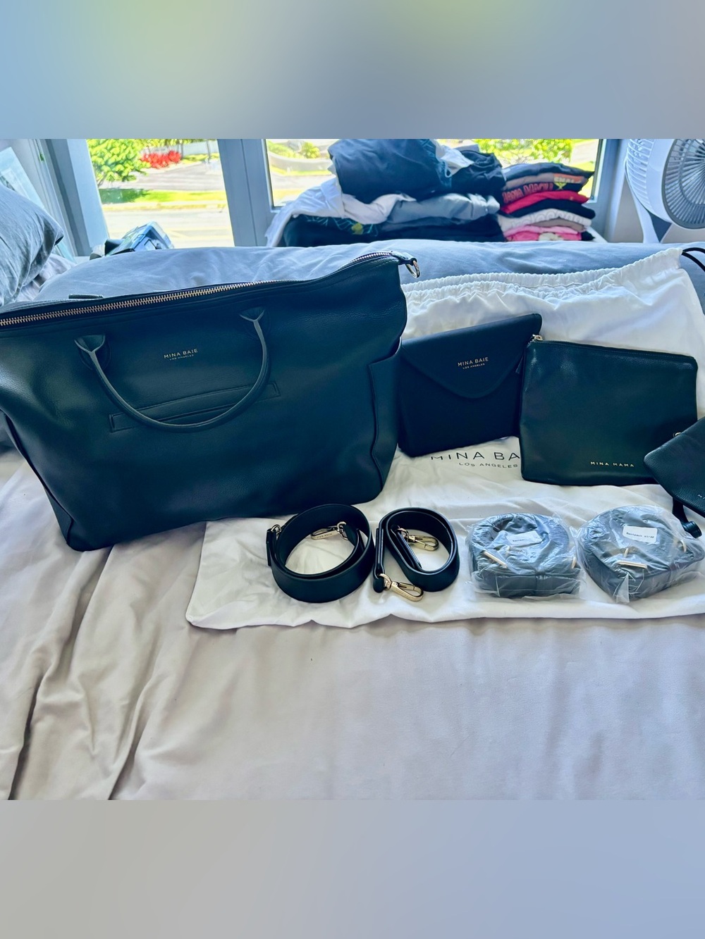 Mina Baie Emmy diaper/Tote bag